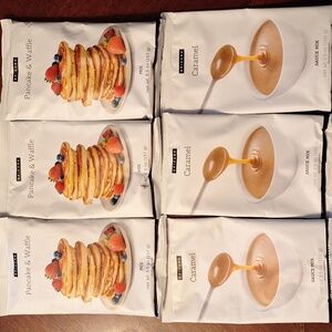 Epicure Bundle - Pancake & Waffle and Caramel Sauce Mix - NWT